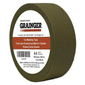 Packaging Tape, 2 in W x 60 yd L, 5.7 mil Thick, Tan, Rubber Adhesive