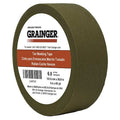 Packaging Tape, 4 in W x 60 yd L, 5.7 mil Thick, Tan, Rubber Adhesive