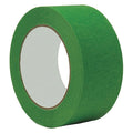 Painter's Tape, 3 in W x 60 yd L, 5.5 mil Thick, Green, Rubber Adhesive