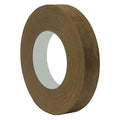 Masking Tape, 3/4 in W x 60 yd L, 7.5 mil Thick, Brown, Rubber Adhesive