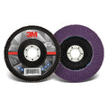 Flap Disc, 5 in Dia, 7/8 in Arbor, 40 Grit