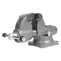 Combination Vise, Serrated Jaw, 11 1/8" L