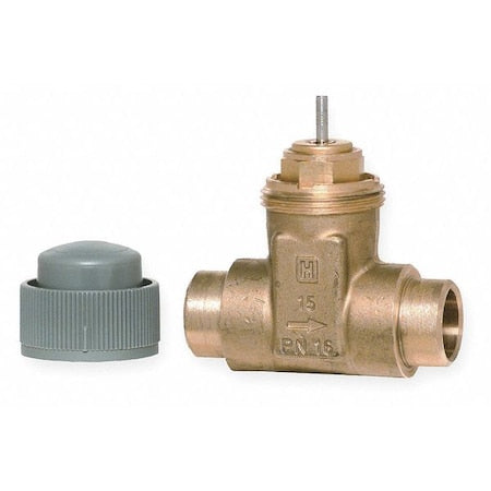 Hydronic Globe Valve, Two-Way, 1/2 in