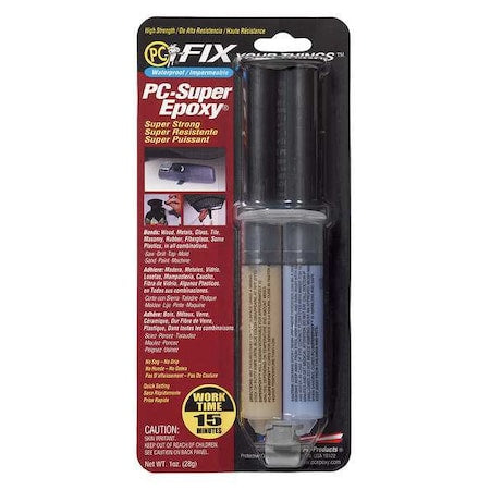 Glue Pen, SuperEpoxy Series, White, 0.75 oz, Tube, 1:01 Mix Ratio, 4 hr Functional Cure