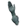 Microflex Dura Flock Disposable Gloves, 11.4 mil Palm, Nitrile, Powder-Free, XL (10), 50 PK, Green
