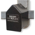 Padlock Guard, Hardened Steel, Blk, 2-3/4"L