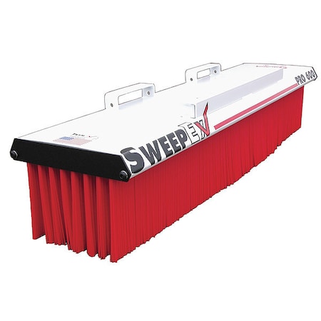 Pro Series Broom, 60 In W, 11 In H