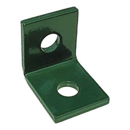 Superstrut Channel Connecting Plate, Green, Depth: 2 in