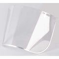 Face Shield Visor, Clear Visor, Polycarbonate, Uncoated Lens, Clear