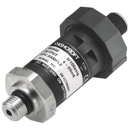 Transducer,0 to 300 psi,Output 1 to 5VDC