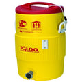 5 gal Ultratherm Beverage Dispenser Cooler, 20-11/32 in Exterior H, Plastic, Red/Yellow