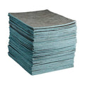 Sorbent Pad, 32 gal, 16 in x 18 in, Universal, White, 100 PK