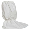 Disposable Boot Covers, Microporous Film, White, Slip Resistant Sole: Yes , L