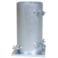 Cylinder Mold,Diameter 6 In,Height 12 In
