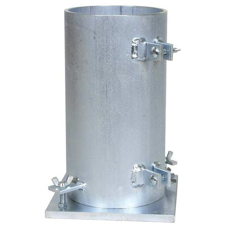 Cylinder Mold,Diameter 6 In,Height 12 In