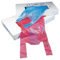 T-Shirt Bags, Blue, 21 In. L, PK1000