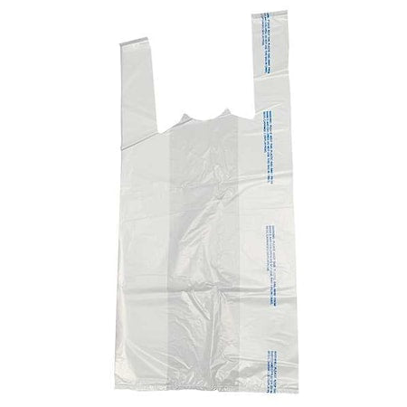 Carry Out Bags, 30" x 18", 0.80 mil, White, None, 500 PK
