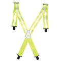 Tool Suspenders, Suspenders, Yellow, Polyester