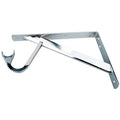Shelf and Rod Bracket, Steel, Chrome