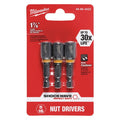 SHOCKWAVE 1-7/8" MAG NUTDRIVER 5/16", PK3
