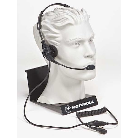 Headset, Over the Head, On Ear, Black