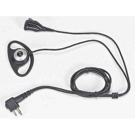 Earpiece, Black, 48 In. L