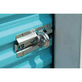 Padlock Guard, 3/4 in, Aluminum, Black