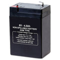 Battery, Sealed Lead Acid, 6V, 4.5Ah, Faston