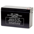 Battery, Sealed Lead Acid, 7.5Ah, Faston