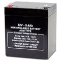 Battery, Sealed Lead Acid, 5.4Ah, Faston