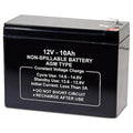 Battery, Sealed Lead Acid, 12V, 10Ah, Faston