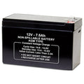 Battery, Sealed Lead Acid, 12V, 7.5Ah,