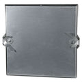 Access Door, 14 In, Square, Galvanized Stl