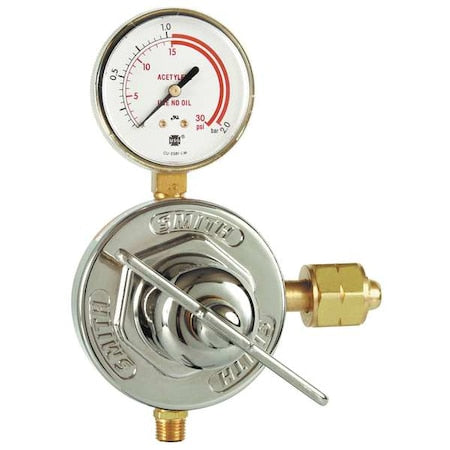 Gas Regulator, Propane, Propylene, Single Stage, 7/8""-14 Inlet, 9/16""-18 Outlet, 50 psi