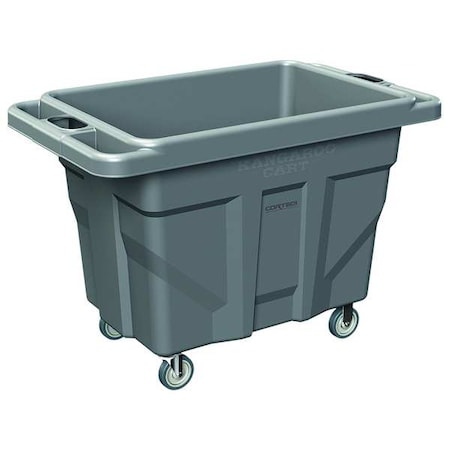 Cube Truck,1000 lb. Load Capacity,Gray