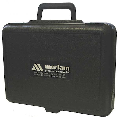 Hard Carrying Case,3 In D,12 In H,Black