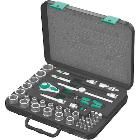 3/8" Drive Ratchet Set, Torx(R), Metric, 43 pcs