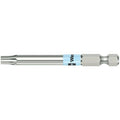 Power Bit, SAE, 1/4", Hex, T15, 3-1/2", SS