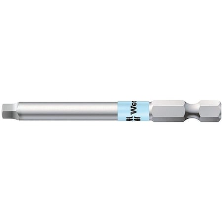 Power Bit, SAE, 1/4", Hex, No 2,3-1/2", SS