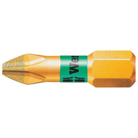 Torsion Bit, SAE, 1/4", Hex, No 1,1", S2 Steel
