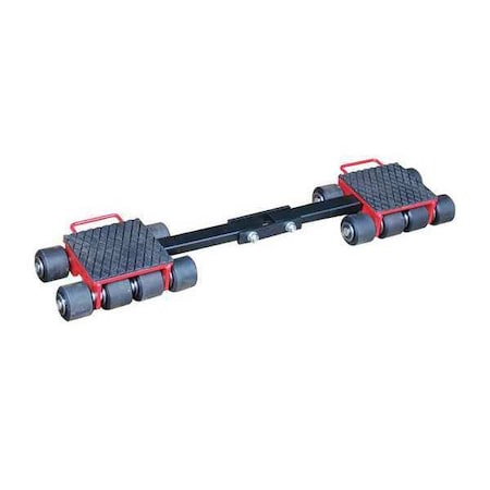 Back Steerman Skates,22,000 lb.,Swivel