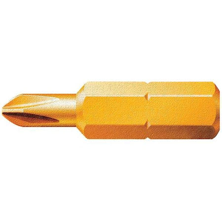Drywall Bit, SAE, 1/4", Hex, No 2,1", S2 Steel