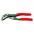 5 in Knipex Cobra V-Jaw Water Pump Plier Serrated, Plastic Grip