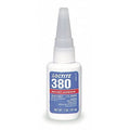 Instant Adhesive, 380, 1 fl oz, Bottle, Black