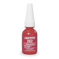 Threadlocker, LOCTITE 262, Red, High Strength, Liquid, 10 mL Bottle