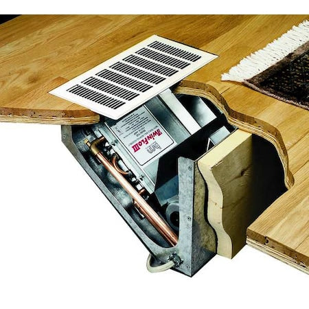 Hydronic Heater In Floor Cabinet