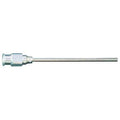 Needle, Reusable Blunt Probe Luer Lock, Stainless Steel, Silver, 12 PK