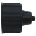 Replacement Bottle Cap, Disposable, - Length, Low Density Polyethylene, Black