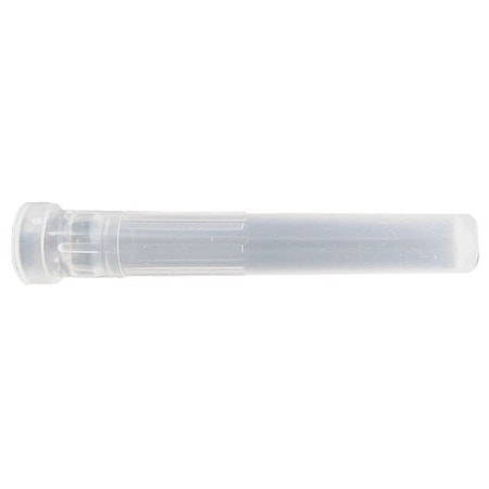Needle Cover, -, 1 1/2 in Length, Polypropylene, Translucent, 50 PK