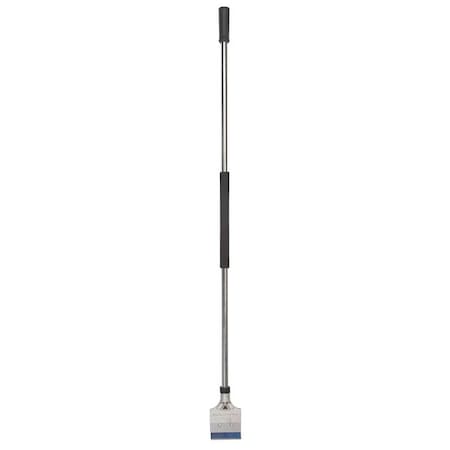 Floor Scraper, Stiff, 4", Carbon Steel